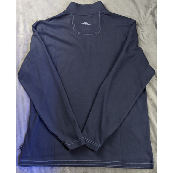 Tommy Bahama Island Zone Long Sleeve Pullover, 1/4 Zip, Supima Hustle 22 SZ S - Picture 5 of 7
